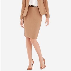 The Limited Camel/Tan Pencil Skirt. Size 6